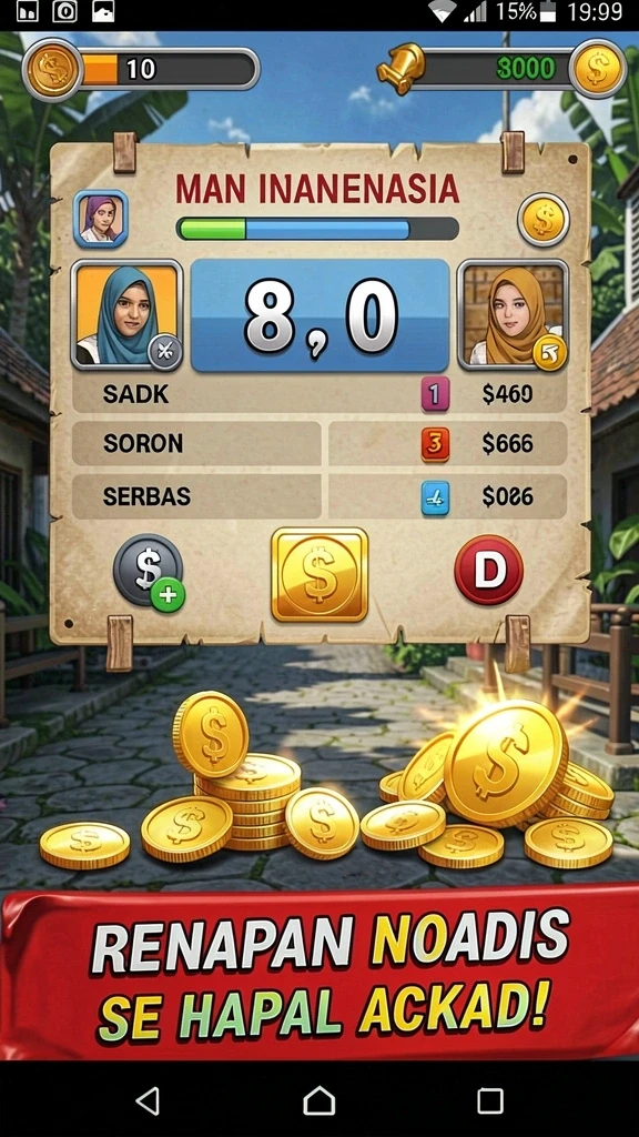 55rt - Fitur sosial yang memungkinkan interaksi antar pemain.