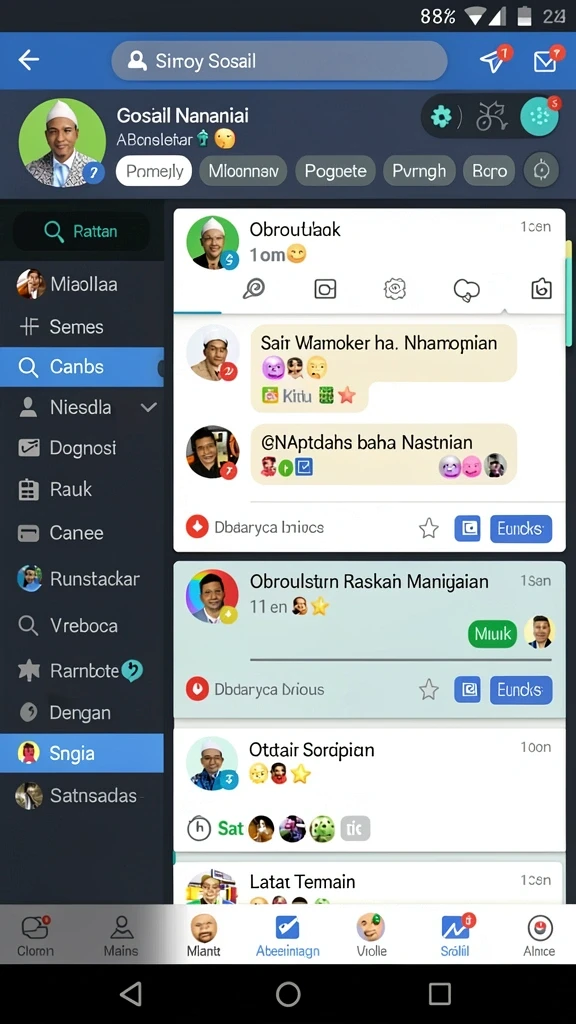 air168 - Tampilan antarmuka yang menarik dan mudah dinavigasi.