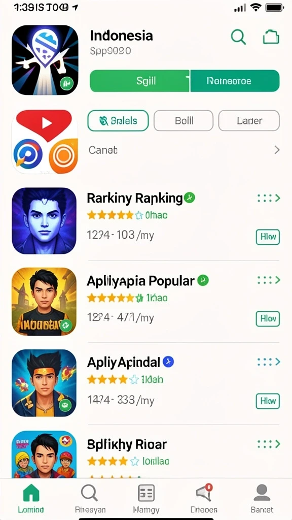 hartaspin - Tampilan antarmuka yang menarik dan intuitif.