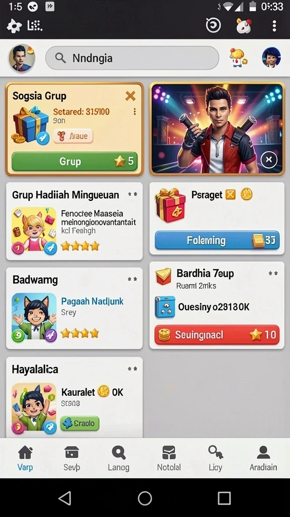 k234 - Tangkapan layar saat bermain dengan teman dalam mode multiplayer.