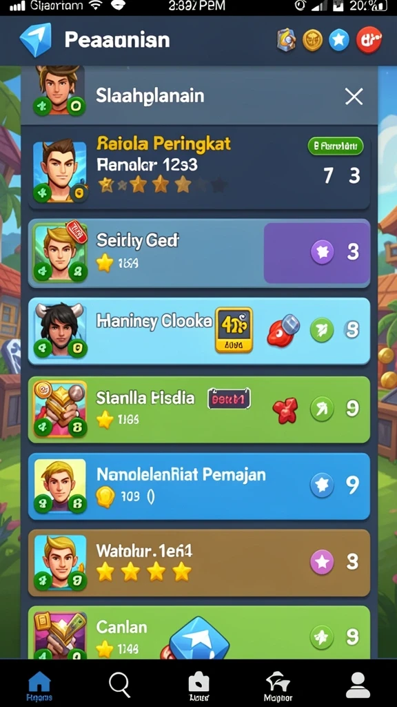 mpo76 - Screenshot menunjukkan pemandangan menakjubkan dari dunia game MPO76.