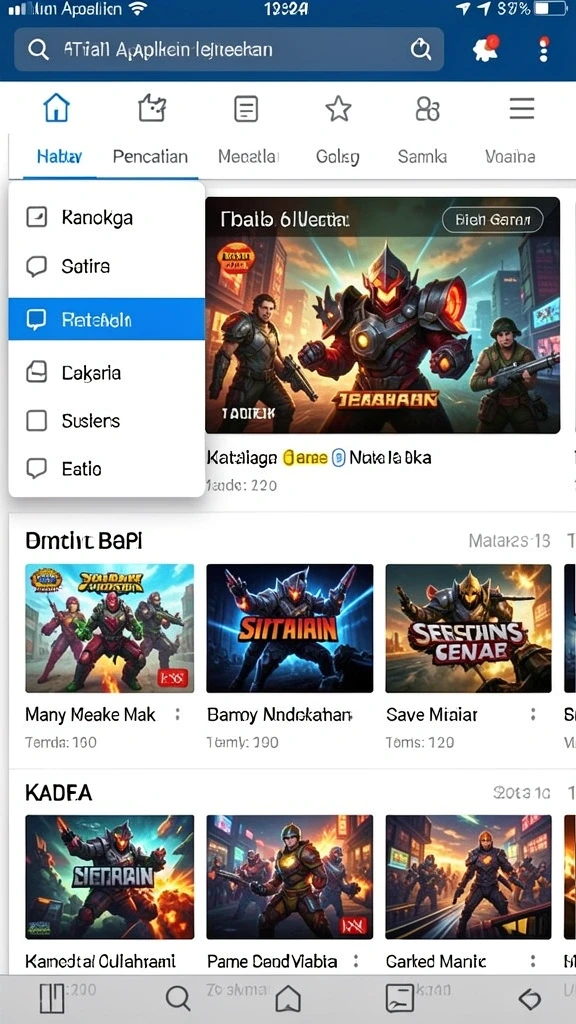 panen77 - Tampilan antarmuka yang intuitif dan mudah digunakan.