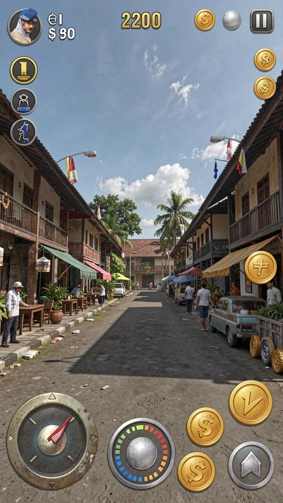 r6r6 - Tampilan awal permainan yang menarik.